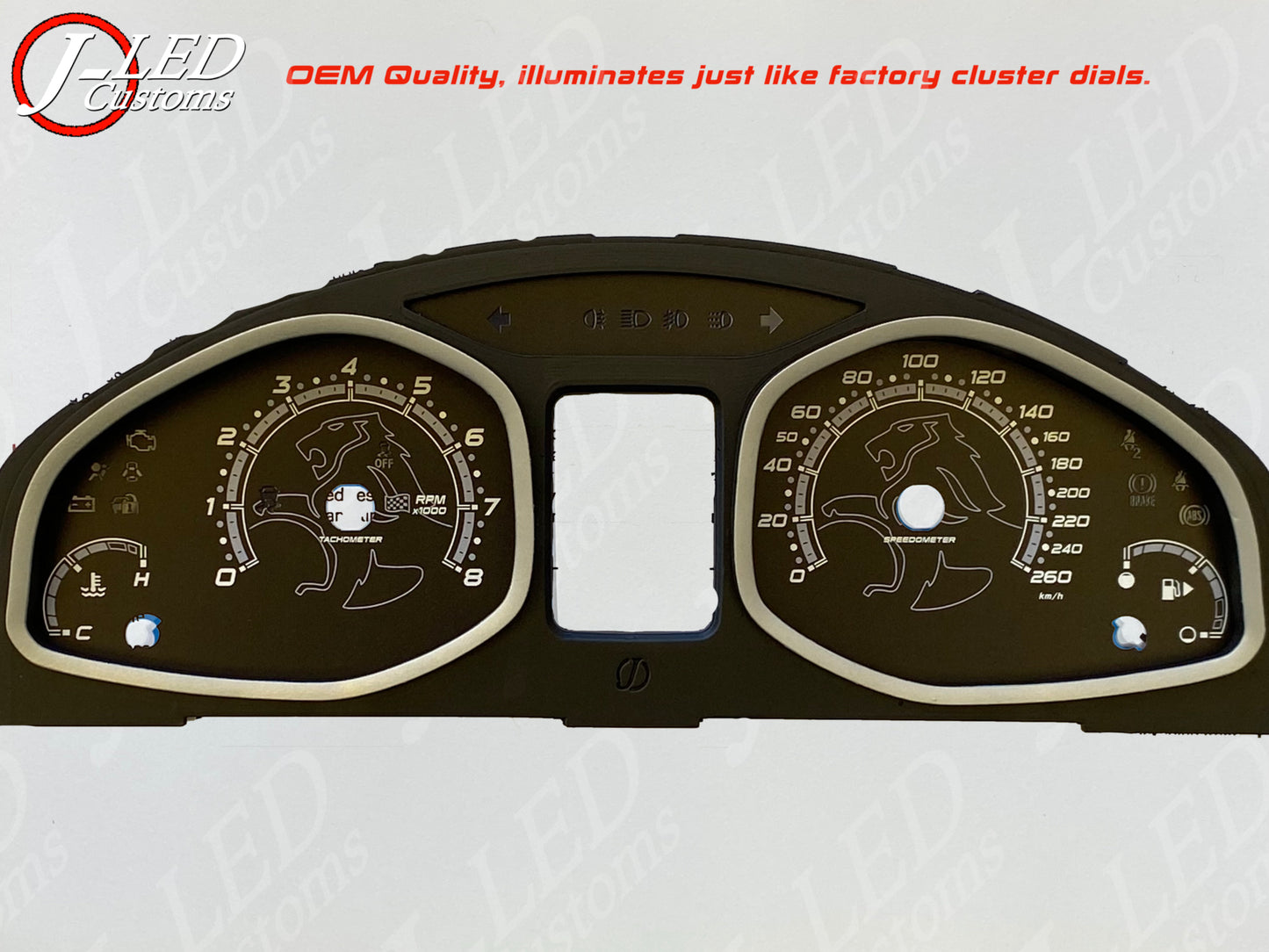 CLUSTER DIALS for VE COMMODORE