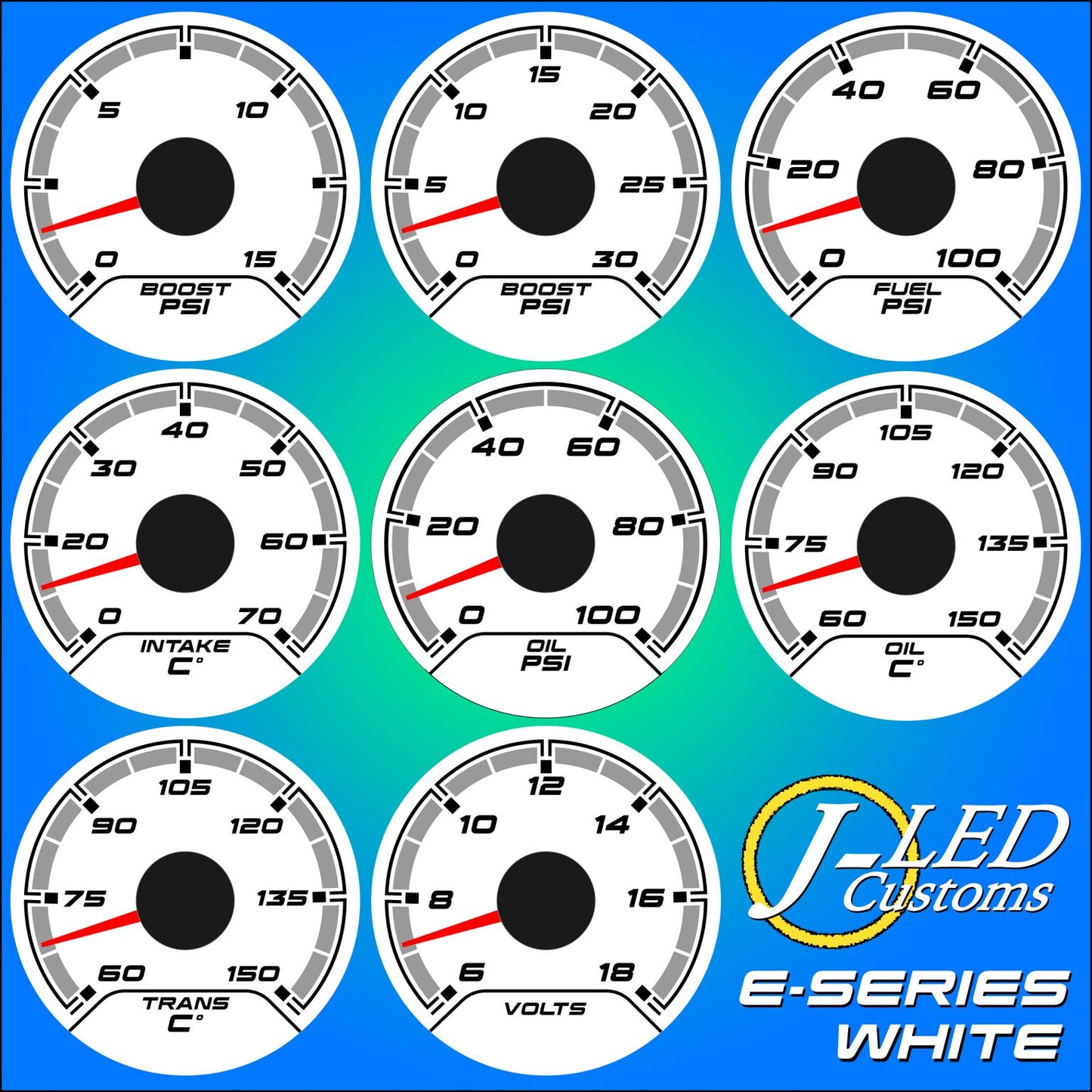 VE Commodore gauge pod and custom gauges